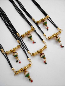 Meenakari Mangalsutra (6 Pcs)